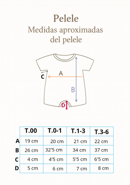 Pelele Alboria • Naranja